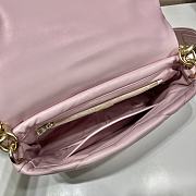 Fortok Prada Pillow Bag Pink 1BD306 31x19x8.5cm - 2