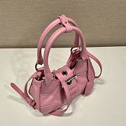 Fortok Prada Pink Moon Padded Nappa-Leather Bag 22.5x16x7.5cm - 3