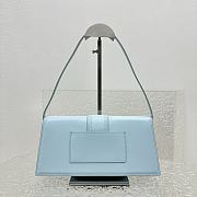 Fortok Jacquemus Le Grand Bambino Bag Blue 28x13.5x6cm - 4