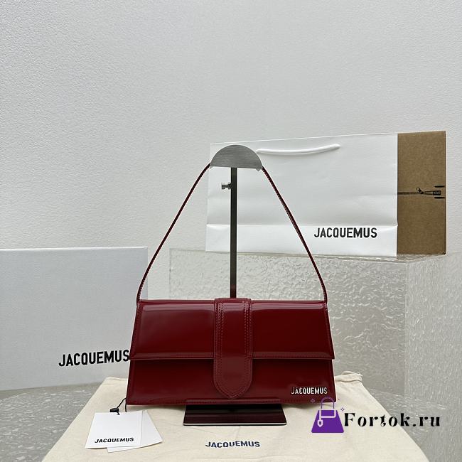 Fortok Jacquemus Le Grand Bambino Bag Red 28x13.5x6cm - 1