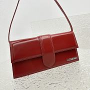 Fortok Jacquemus Le Grand Bambino Bag Red 28x13.5x6cm - 3