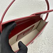 Fortok Jacquemus Le Grand Bambino Bag Red 28x13.5x6cm - 6