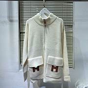 Fortok Hermes Wool Jacket In Cream - 1