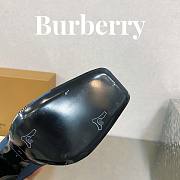 Fortok Burberry Knitted Check Sock Boots Blue - 6