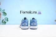 Fortok Jordan 1 Low WMNS Blue Shoes AO9944-441 - 4