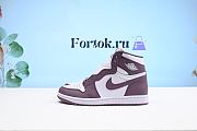 Fortok Air Jordan 1 Retro High OG Bordeaux Purple Shoes - 1