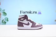Fortok Air Jordan 1 Retro High OG Bordeaux Purple Shoes - 3