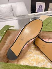 Fortok Gucci Fur & Leather Loafers Pink - 4