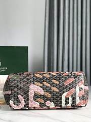 Fortok Goyard Saint Louis GM Bag Lettres Camouflage Red - 2