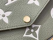 Fortok Louis Vuitton Pochette Félicie Bag Green M64065 21x12x3cm  - 3