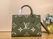 Fortok Louis Vuitton Onthego Bag Green M46647 25x19x11.5cm - 1