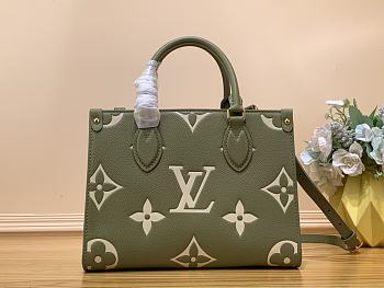 Fortok Louis Vuitton Onthego Bag Green M46647 25x19x11.5cm