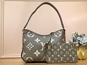 Fortok Louis Vuitton CarryAll PM Handbag Green M46672 29x24x12cm - 4