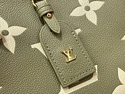 Fortok Louis Vuitton CarryAll PM Handbag Green M46672 29x24x12cm - 6