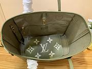 Fortok Louis Vuitton Neverfull MM Bag Green M46649 32x29x17cm - 3