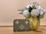 Fortok Louis Vuitton Zippy Coin Purse Green M82448 11×8.5×2cm - 4