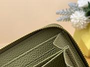 Fortok Louis Vuitton Zippy Coin Purse Green M82448 11×8.5×2cm - 2