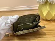Fortok Louis Vuitton Zippy Coin Purse Green M82448 11×8.5×2cm - 5