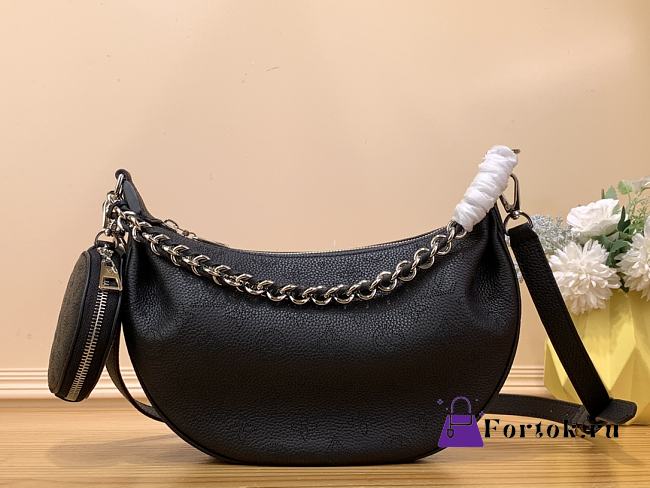 Fortok Louis Vuitton Baia Moon Bag Black M22820 26x17x7.5cm - 1