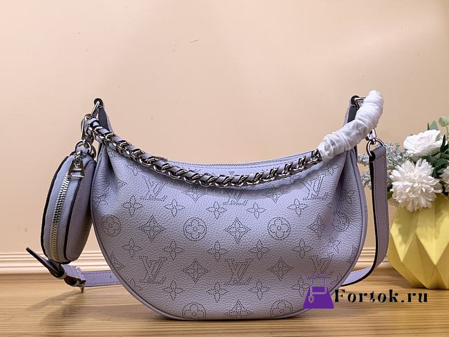 Fortok Louis Vuitton Baia Moon Bag Purple M22820 26x17x7.5cm - 1