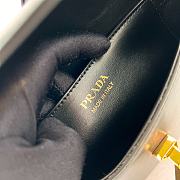 Fortok Prada Black Calfskin Leather Shoulder Bag 20.5x10.5x4cm - 6