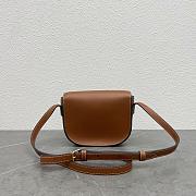 Fortok Celine Folco Cuir Triomphe In Smooth Calfskin Bag Brown 18.5×8×15cm - 6