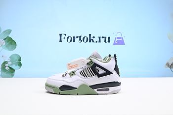 Fortok Nike Air Jordan 4 Retro ‘Seafoam’ AQ9129-103 White Green Sneakers