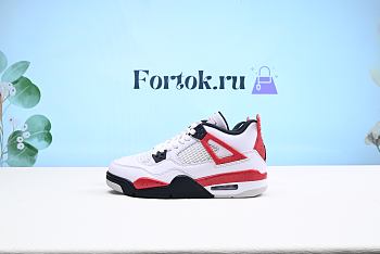 Fortok Air Jordan 4 Retro ‘Red Cement’ Sneakers 