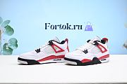 Fortok Air Jordan 4 Retro ‘Red Cement’ Sneakers  - 6