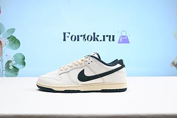 Fortok Nike Dunk Low Athletic Department White Black Sneakers