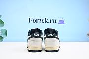 Fortok Nike Dunk Low Athletic Department White Black Sneakers - 6