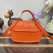 Fortok Louis Vuitton Hide & Seek Bag Orange M22723 21x15x8cm - 2