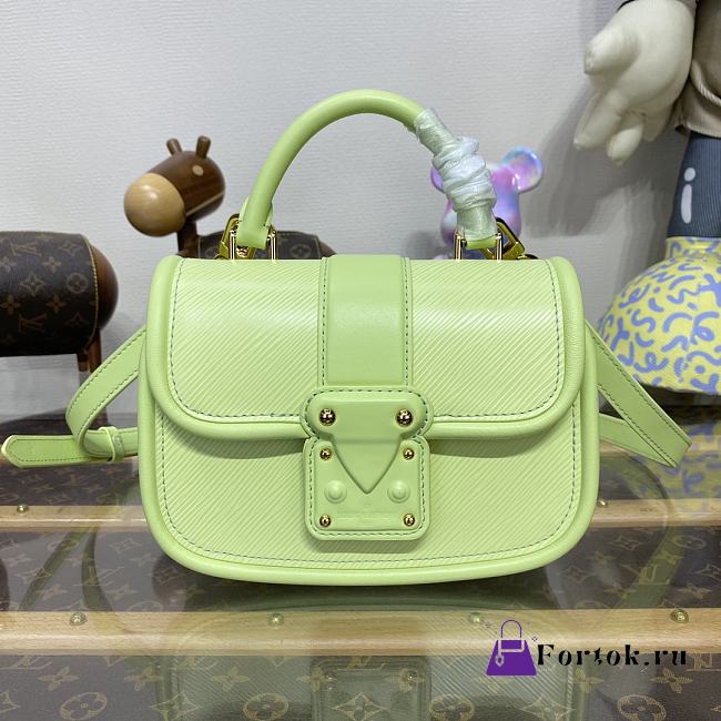 Fortok Louis Vuitton Hide & Seek Bag Green M22725 21x15x8cm - 1