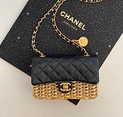 Fortok Chanel Other Plaid Patterns Casual Style Blended Fabrics Plain Logo  - 1