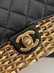 Fortok Chanel Other Plaid Patterns Casual Style Blended Fabrics Plain Logo  - 2