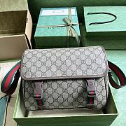 Fortok Gucci Beige GG Messenger Bag 760123 27x20x10cm - 1