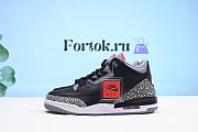 Fortok Air Jordan III “Black Cement” Sneakers - 1