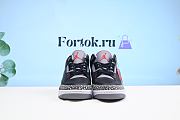 Fortok Air Jordan III “Black Cement” Sneakers - 6