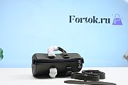Fortok Louis Vuitton Keepall XS Bag Black M57961 21x12x9cm - 3