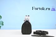 Fortok Louis Vuitton Keepall XS Bag Black M57961 21x12x9cm - 6