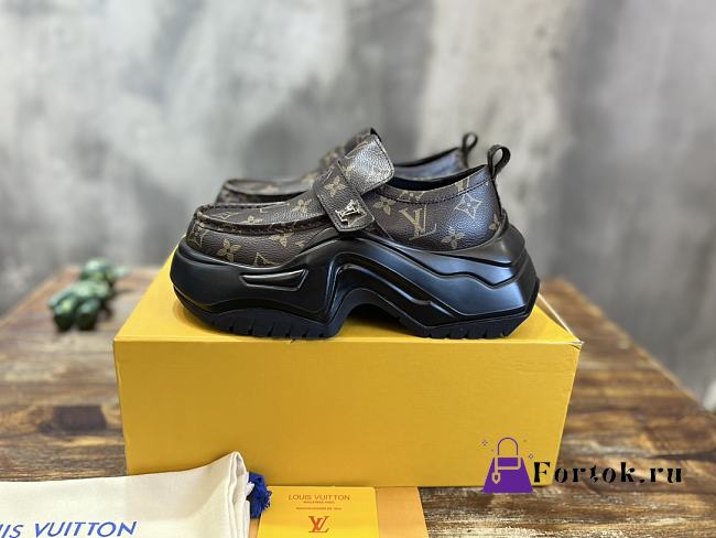 Fortok Louis Vuitton 2023 Donkey Sneakers Brown - 1