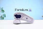 Fortok Nike Air Jordan 4 Retro Metallic White and Purple CT8527-115 - 2