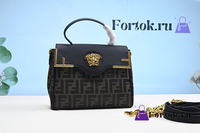 Fortok Fendi x Versace Fendace La Medusa Medium Bag 25x12x22cm - 1
