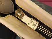 Fortok Louis Vuitton Neverfull BB Handbag Pink Strap M46705 24x14x9cm  - 3