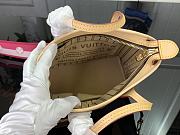 Fortok Louis Vuitton Neverfull BB Handbag Pink Strap M46705 24x14x9cm  - 5