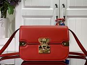 Fortok Louis Vuitton Orsay MM Bag Red M23645 21.5x15.8x5cm - 1