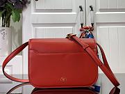 Fortok Louis Vuitton Orsay MM Bag Red M23645 21.5x15.8x5cm - 4