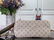 Fortok Louis Vuitton Neverfull MM Tote Bag Beige M23501 31x28x14cm - 3
