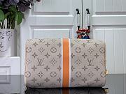 Fortok Louis Vuitton Speedy Bandoulière 25 Beige M46749 25x19x15cm - 4