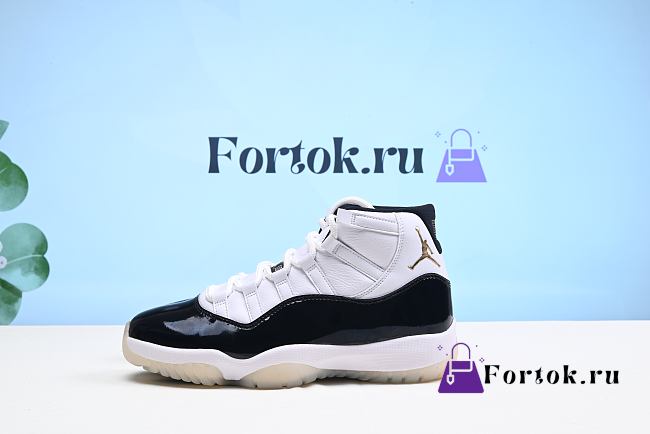 Fortok Nike Air Jordan XI Sneakers Black and White CT8012-170 - 1